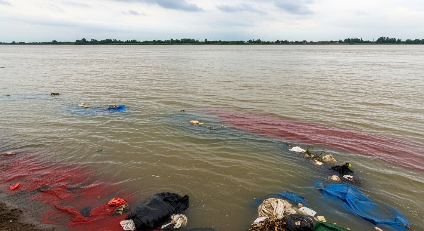 La exposición a agua contaminada en ríos y zonas de baño puede causar problemas gastrointestinales, leptospirosis y contacto con bacterias resistentes a antibióticos (Imagen Ilustrativa Infobae)