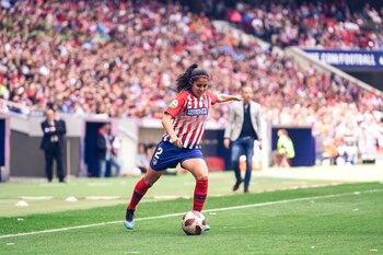 La zaguera defendió los colores