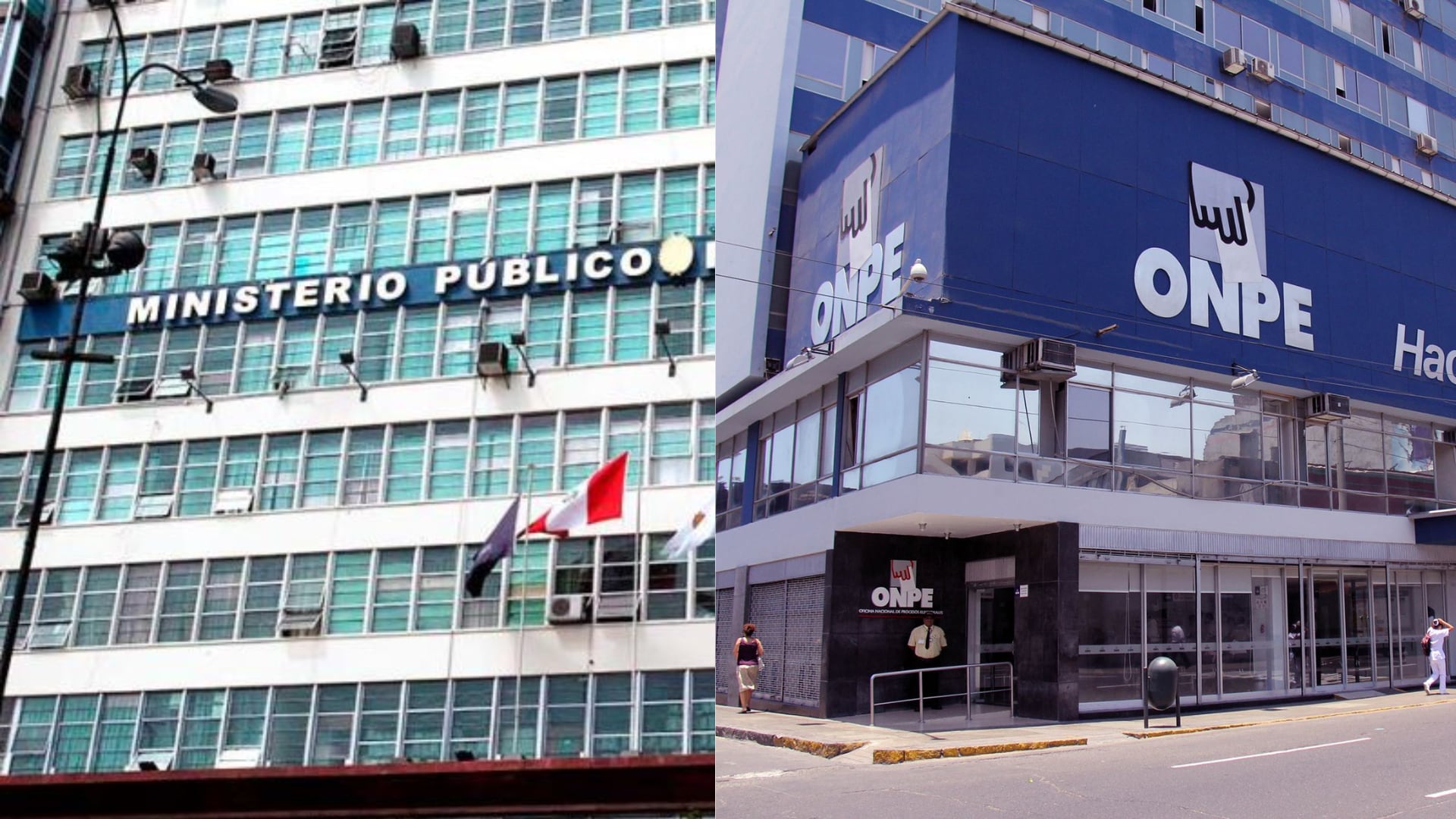 Personal de la Fiscalía de Prevención del Delito verifica el cumplimiento de las funciones de la ONPE en la capital.| Andina