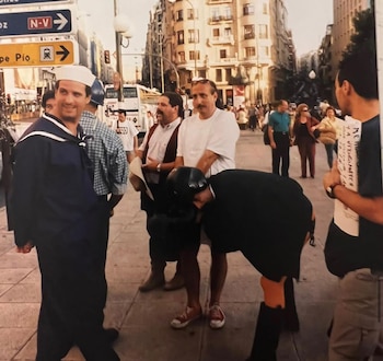 José María Listorti en pleno