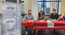 Fotos y videos del voto en el extranjero: así se vive las urnas de los peruanos