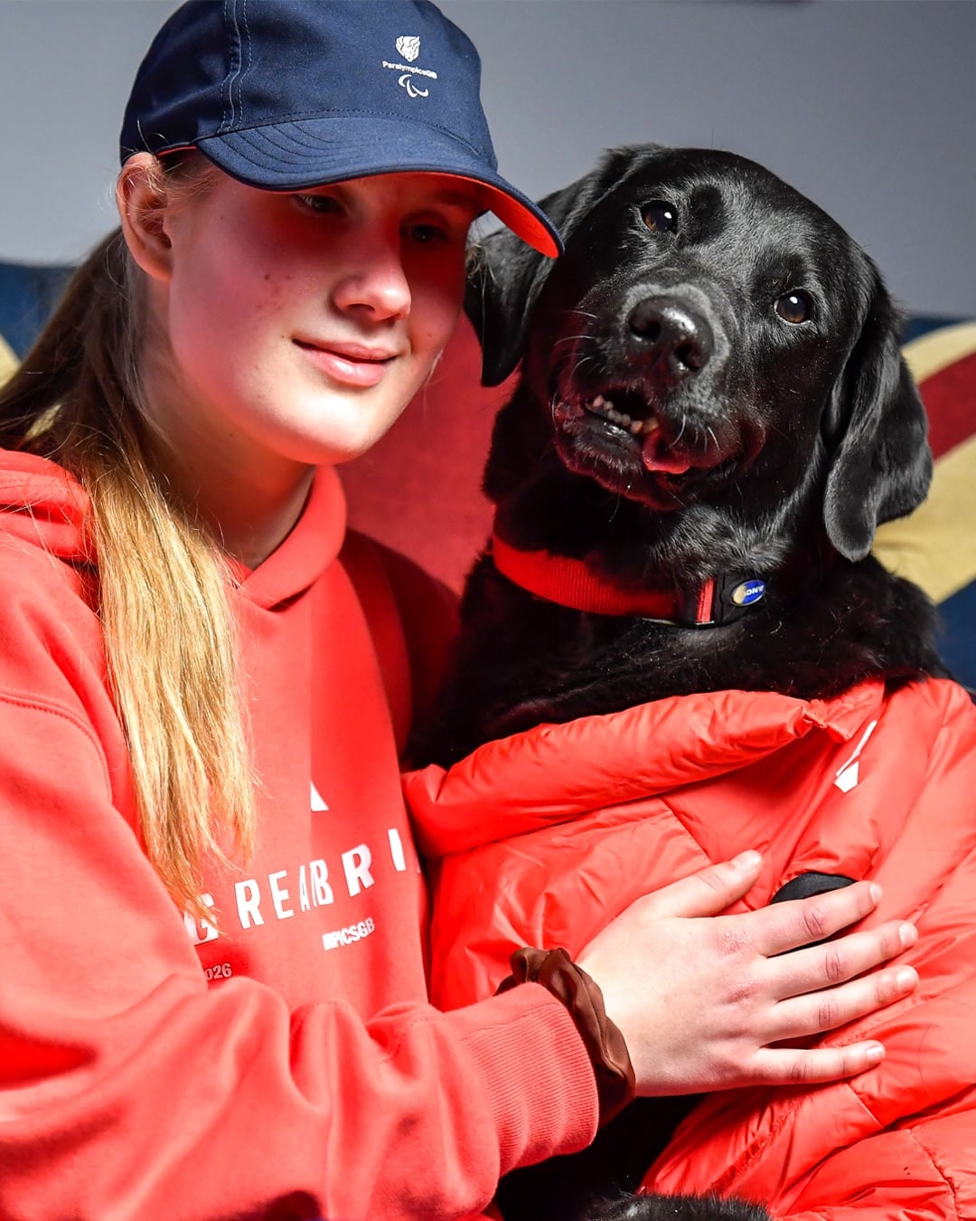 Hester Poole y Pickle en la imagen oficial del Team GB para los Juegos Paralímpicos de Invierno (Instagram / @paralympicsgb_official)