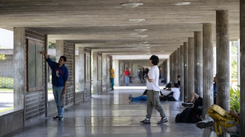 Profesores universitarios se sumaron a una jornada de paro para exigir mejores salarios en Venezuela