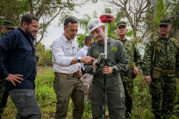 El Ministerio de Defensa descarta que el Clan del Golfo explote minas en instalaciones militares del Bajo Cauca, tras verificación en el Batallón Rifles - crédito prensa MinDefensa