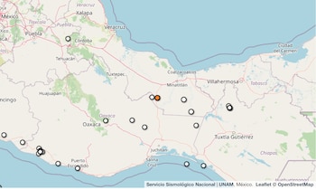 Temblor reportado en Veracruz.
(SSN)