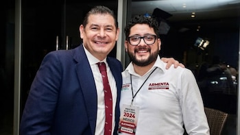 El gobernador de Puebla, Alejandro Armenta, descartó la participación de su sobrino en el proceso interno de Morena rumbo a 2027.