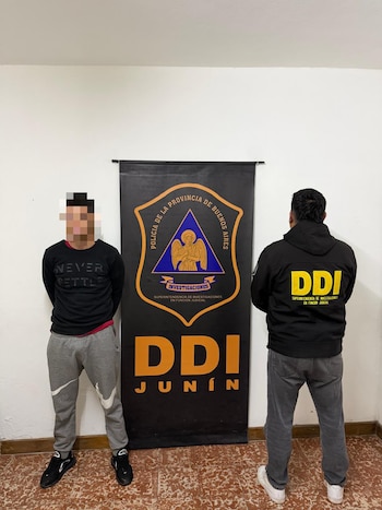Dos hombres fueron apresados por la Policía