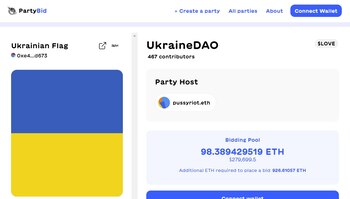 UkraineDAO. (foto: Twitter)