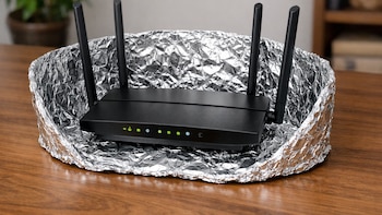 De qué sirve poner papel aluminio debajo del módem WiFi: ¿mejora el internet?