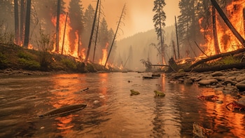 Cómo el aumento de incendios