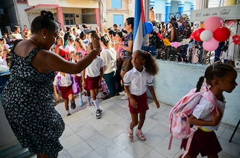 Inicio de período de clases 2026-2027 en Cuba
