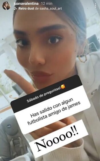 Capturas de pantalla, Instagram @juanavalentina