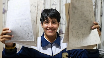 Estudiante de Villa El Salvador