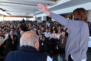Patricia Bullrich en la inauguración