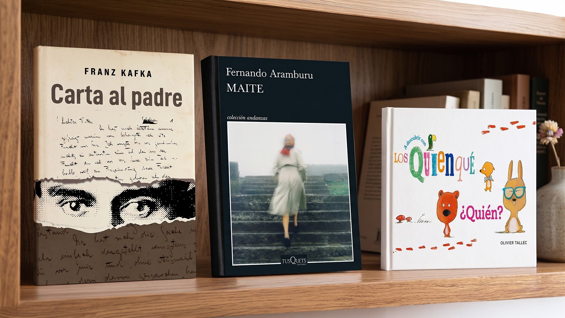 Kafka, Aramburu, Tallec: libros buenos para esta semana