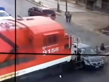 Los ocupantes del vehículo lograron