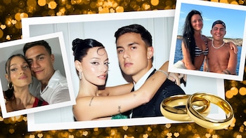 Oriana Sabatini y Paulo Dybala