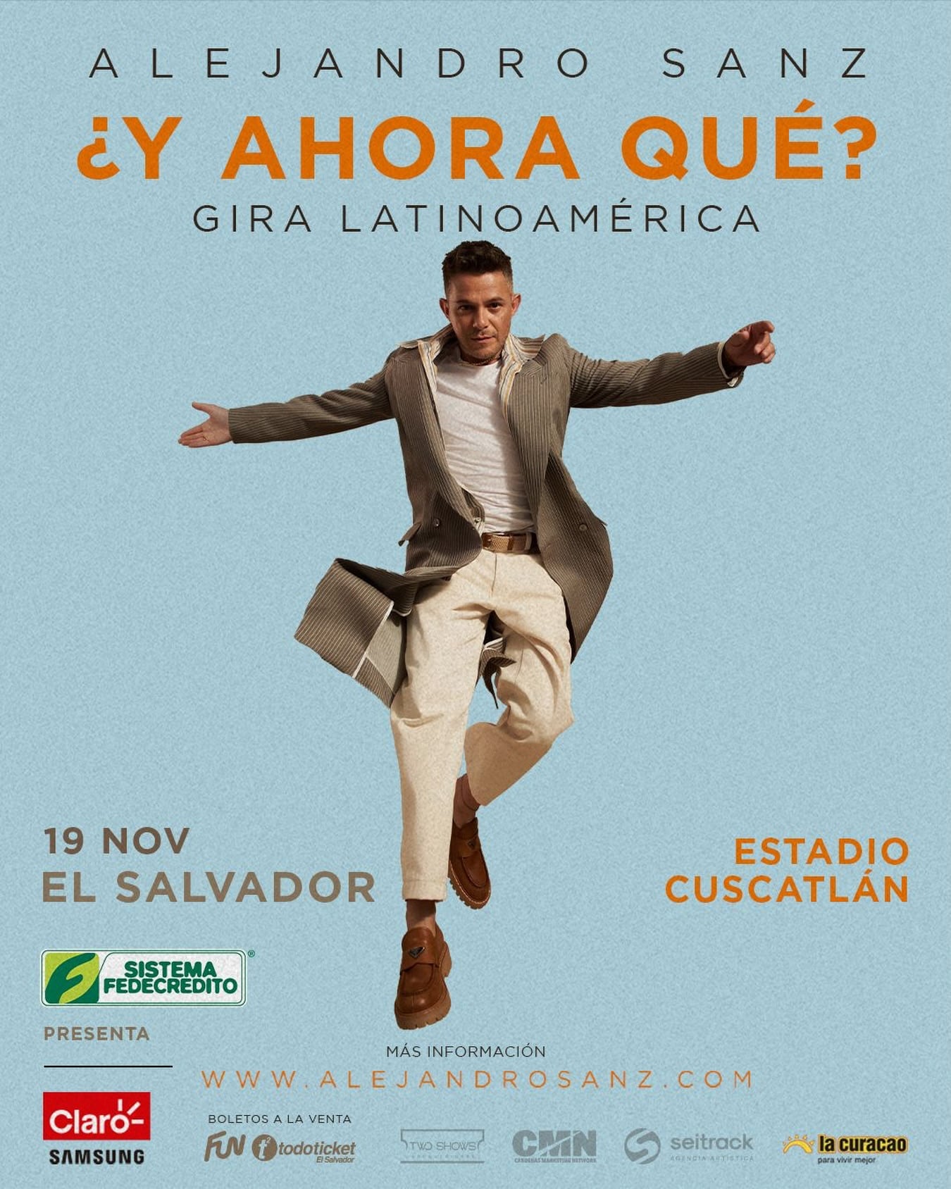 Two Shows Producciones publicó el arte en sus redes sociales e indicó que las entradas para el concierto estarán a la venta próximamente./ (Two Shows Producciones