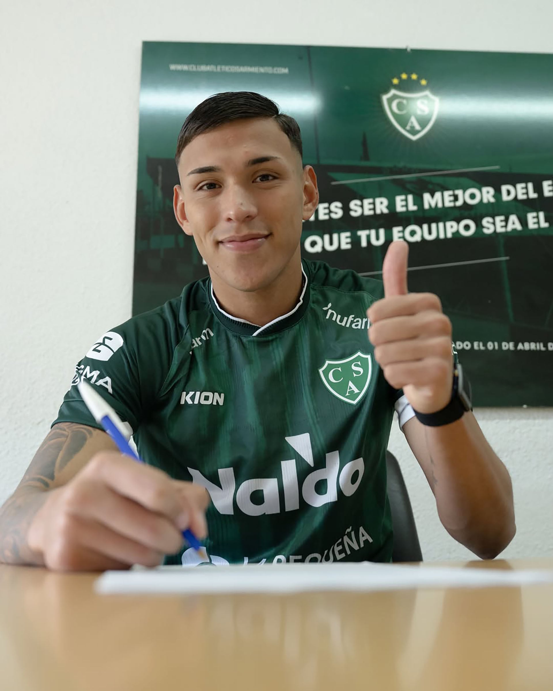 Ulises Giménez pasó a préstamo a Sarmiento de Junín