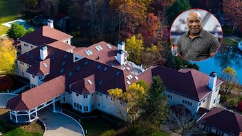 Cine privado, piscina y una disco: así es la mansión que le perteneció a Mike Tyson y está a la venta en USD 10 millones