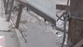 Imágenes muestran el mal estado