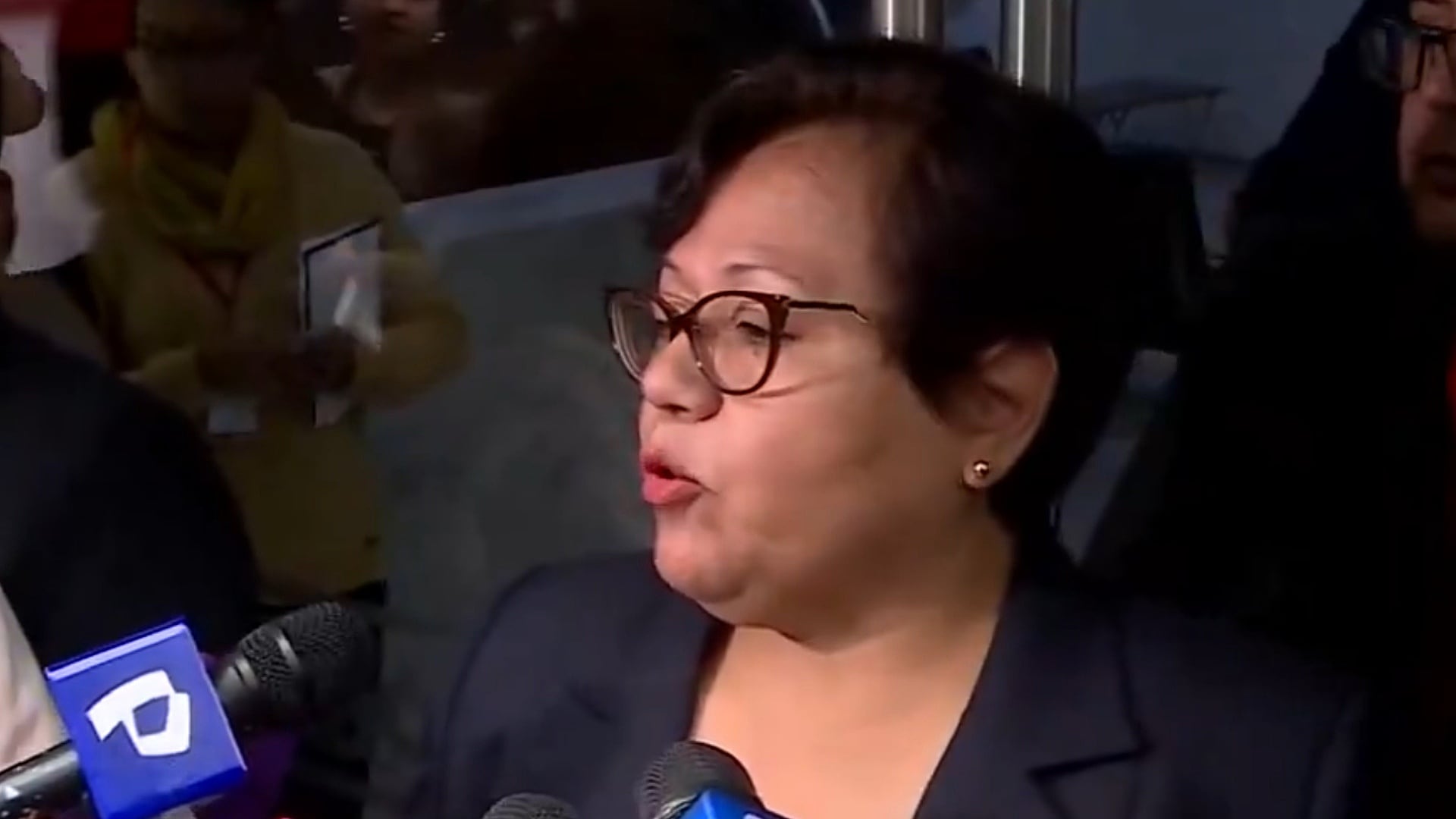 María Caruajulca obtuvo una medida cautelar del PJ para ser repuesta en el cargo. Foto: captura Canal N