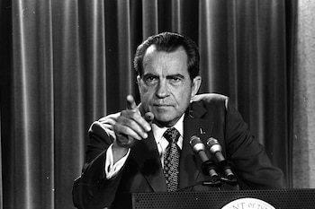 Richard Nixon, expresidente de Estados