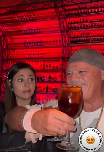 Romina Uhrig y Alfa, ex