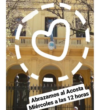 La convocatoria al "abrazo" al