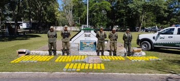 La Gendarmería Nacional estuvo al
