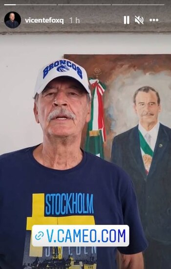 Hace unos días, el expresidente