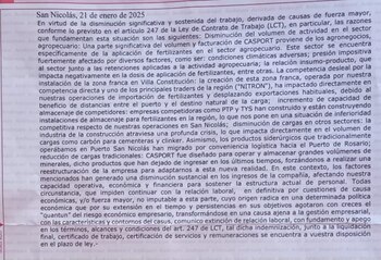 Uno de los telegramas que