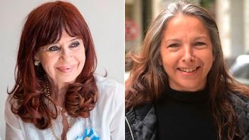 Cristina Kirchner y Alejandra Darín