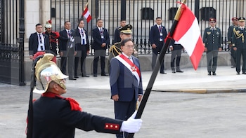 José Balcázar da sus últimas declaraciones antes de dejar la presidencia del Perú y envía éxitos a Keiko Fujimori