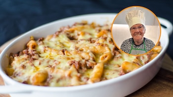 Julia, abuela cocinera: “Los mejores macarrones gratinados los hago con un triturado de tomates frescos, pimiento rojo y cebolla”