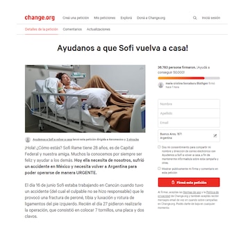 Para visibilizar la situación de