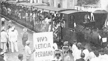 Perú y Colombia se enfrentaron