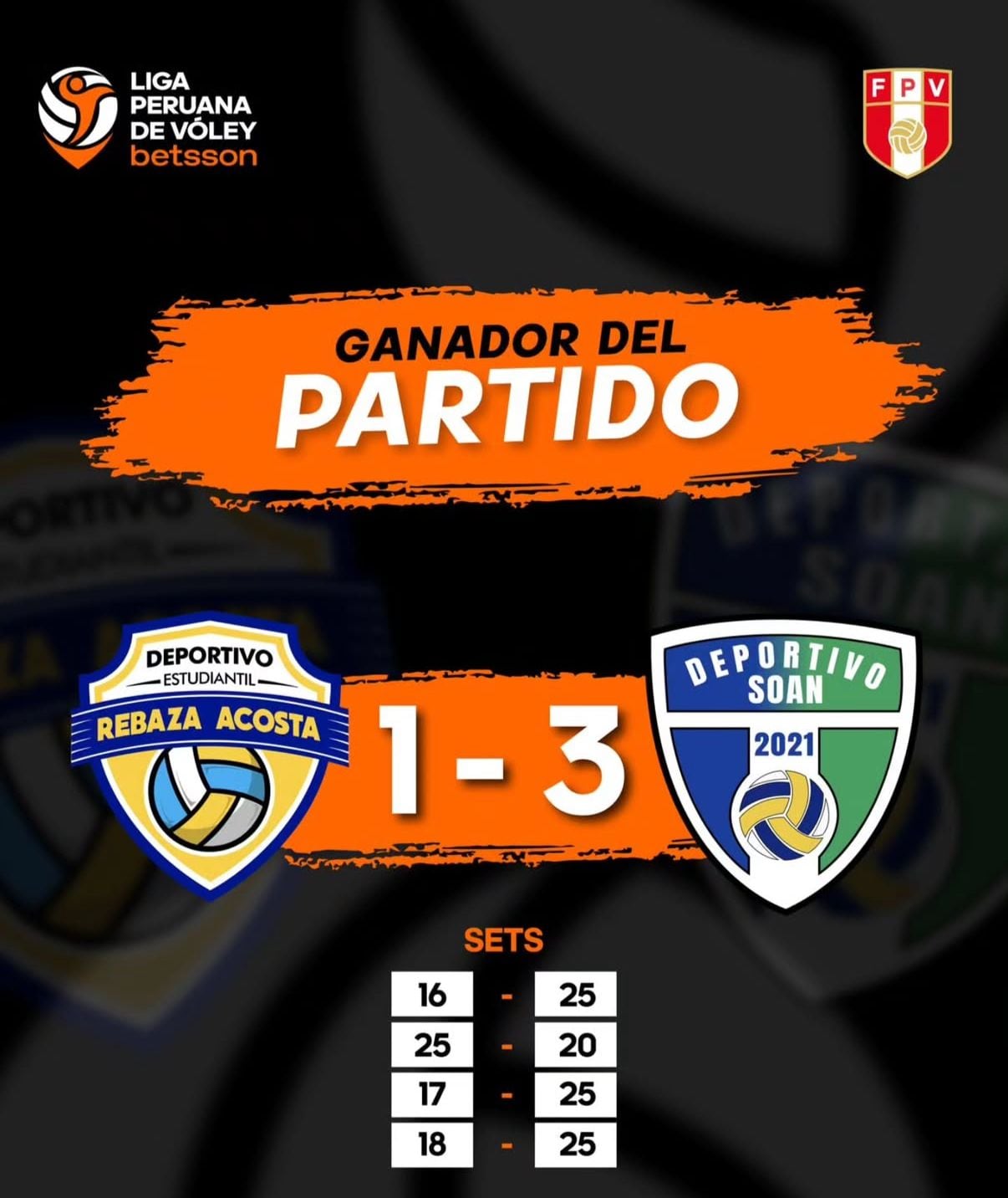 Deportivo San superó 3-1 a Rebaza Acosta en la segunda fecha de la fase 2.