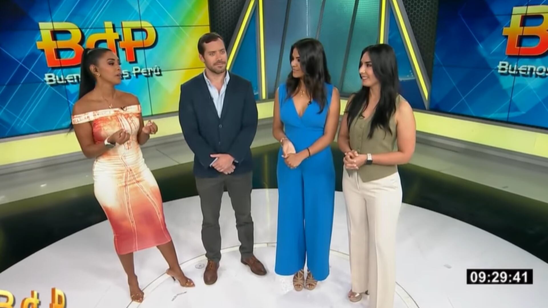 Pancho de Piérola se une a Claudia Chiroque en la conducción del noticiero matutino. Panamericana TV