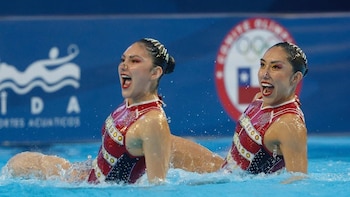 Joana Jiménez y Fernanda Arellano obtienen la segunda medalla de oro para la delegación mexicana en el Panamericano de Natación Artística