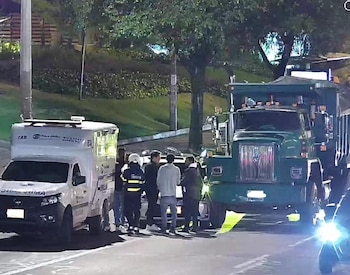 Siniestro vial en Usaquén - crédito @BogotaTransito/X