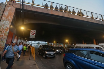 La suspensión del transporte público