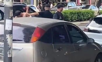 La llegada de la Policía