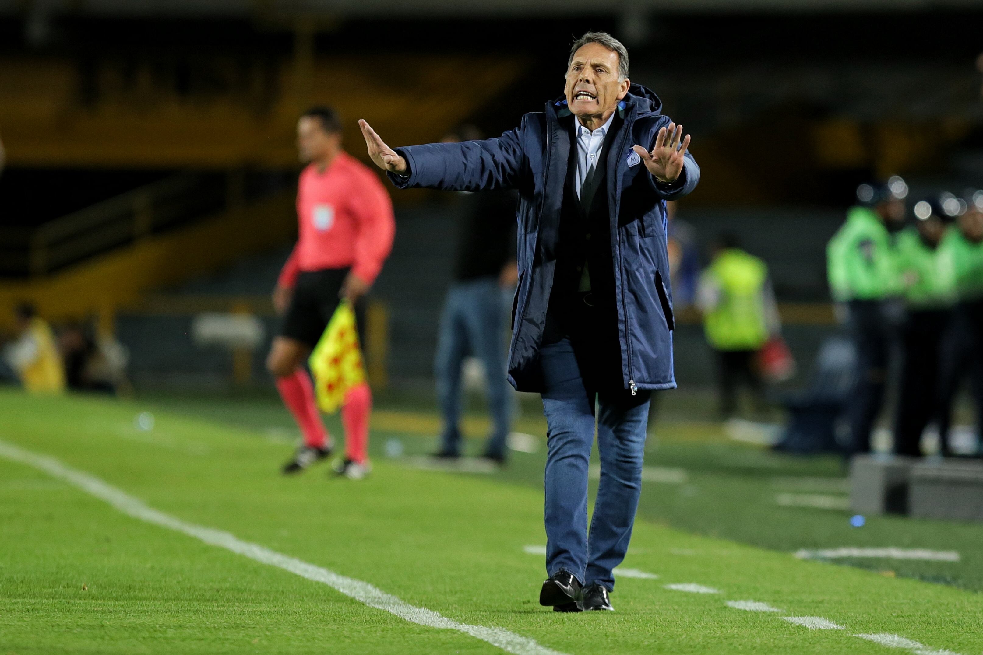 El paso de Russo de Millonarios fue especialmente emotivo: dirigió al club mientras combatía un cáncer de próstata - crédito Luisa González/Colprensa
