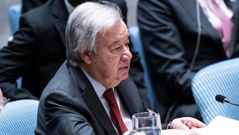 Guterres alerta ante el Consejo