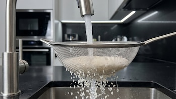 Por qué siempre debes lavar el arroz antes de cocinarlo, según la IA