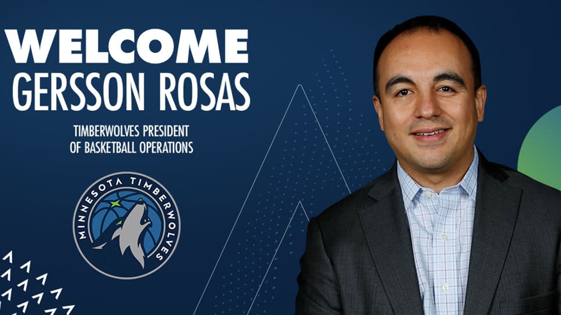 Gersson pasó por varias franquicias de la NBA-crédito Minnesota Timberwolves
