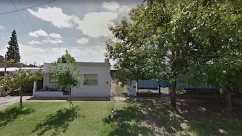 La entrada a la casa