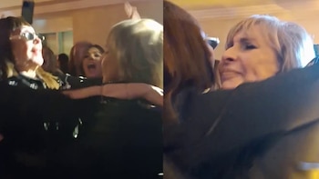 Moria Casán y Georgina Barbarossa bailaron juntas tras su reconciliación: el video