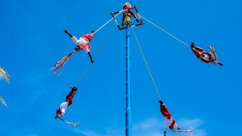 Voladores de Papantla (Foto: Cuartoscuro)